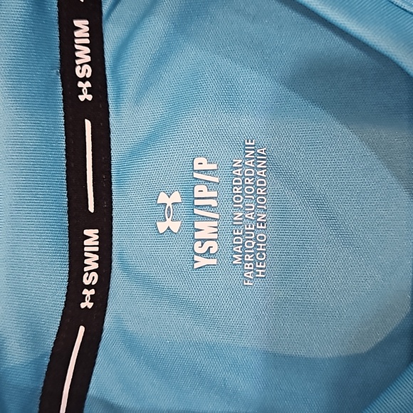 Under Armour Swim Youth Small UPG 50 Water Top - Picture 3 of 5